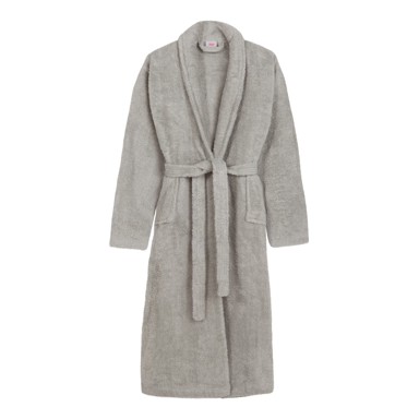 HIP Sivi pamučan kućni ogrtač XL/XXL Terry