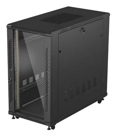 LANBERG Mrežni ormar FF01-6222-12B, samostojeći, 22U, 600 x 1200 mm, crna