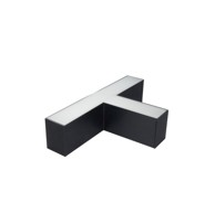 Konektor za LED linearnu svjetiljku, T oblik, 12W, crni