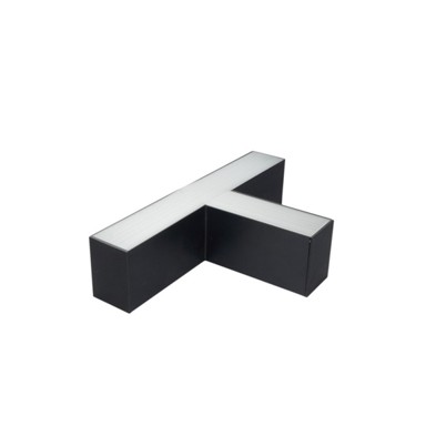 Konektor za LED linearnu svjetiljku, T oblik, 12W, crni