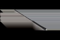 SUNKER M4 Auto antena 24 cm, crna