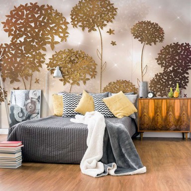 Foto tapeta Golden Garden 400x280