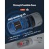 VEVOR Auto pojačalo monoblok Klasa D 213x225,5x59 mm, crno