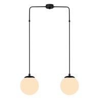 SQUID LIGHTING Crna viseća svjetiljka Efe, visina 100 cm