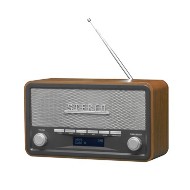 DENVER Prijenosni radio BLUETOOTH FM+BUDILICA DAB-18