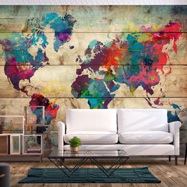 Samoljepljiva foto tapeta Multicolored Nature 441x315