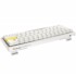 DUCKY Gaming tipkovnica One 2 Pro Mini White Edition, RGB LED - Cherry Red (US)-DKON2061ST-RUSPDWWT2