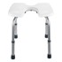 WENKO Tuš stolica Hygienic Stool White, 53 x 46 cm