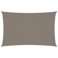 Jedro protiv sunca od tkanine pravokutno 2,5 x 5 m smeđe-sivo