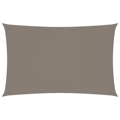 Jedro protiv sunca od tkanine pravokutno 2,5 x 5 m smeđe-sivo