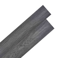 Samoljepljive PVC podne daske 30,5 x 61 cm, crno-bijele, 28 kom