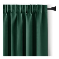 RESTILO Tamno zelena zatamnjujuća/termo izolacijska zavjesa 140x270 cm Pleat