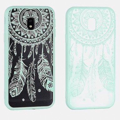 MG Maskica Lace Pattern 3, za Huawei P9 Lite 2017, plava