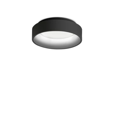 ID Ziggy IDEAL LUX Plafonjera ID293769, LED, PL, D030, crna