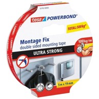 TESA Powerbond Ultra Strong obostrana ljepljiva traka, 19 mm x 5 m