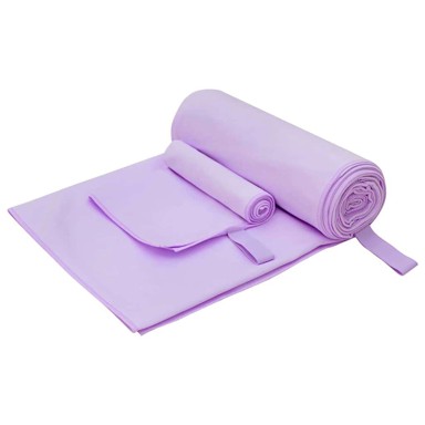 Set sportskih ručnika , ljubičasta tkanina