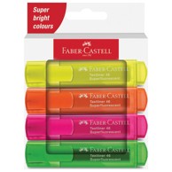 FABER-CASTELL marker za označavanje 46 Superfluorescent, 1-5 mm, 4 boje, blister