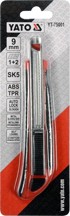 YATO YT-75001 Nož s odlomljivom oštricom9 mm