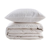 MIJOLNIR Posteljina Lilyum 140x200 cm od pamučnog satena Krem