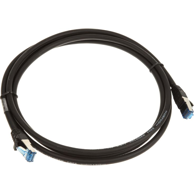 INLINE Mrežni kabel Cat6a S/FTP, 2 m, crni