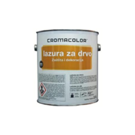 CROMACOLOR Lazura za drvo 2.5 L, bijela