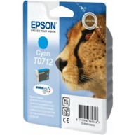 EPSON Tinta, T0712, original, cijan