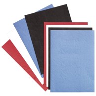 GBC Korice za spiralni uvez, A4, 250 g, reljefne, pk100, plave