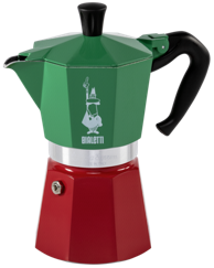 BIALETTI Kafetijera Moka Express 6TZ Italia Tricolore
