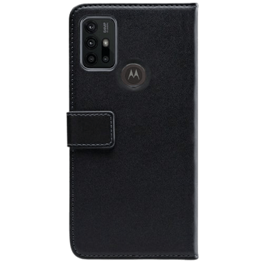 MOBILIZE PU kožna futrola tipa knjige za Motorola Moto G30, crna