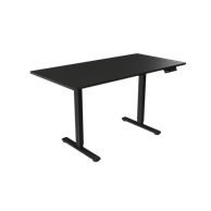 WHITE SHARK Gaming stol Thalor, električno podesiv, 140x70x71–116 cm, crni