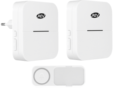 REV Bežično zvono za vrata Orchestra Link2Home, set, bijeli