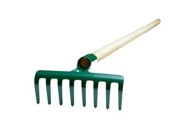 OSTATNÍ Grablje EURO TOOLS 144785 16 zuba s drškom 160 cm