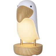 STAR TRADING LED dječja noćna svjetiljka Toucan, bijelo-smeđa