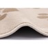 FD Bež dječji tepih ø133 cm Paws Light Beige
