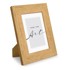 Plastičan stojeći/viseći okvir u prirodnoj boji 21x26 cm