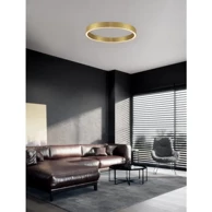 NOVA LUCE Plafonska  svjetiljka Sting NL9558650, LED 50 W, 3000 K, 2968 lm, dimm, IP20, bronca