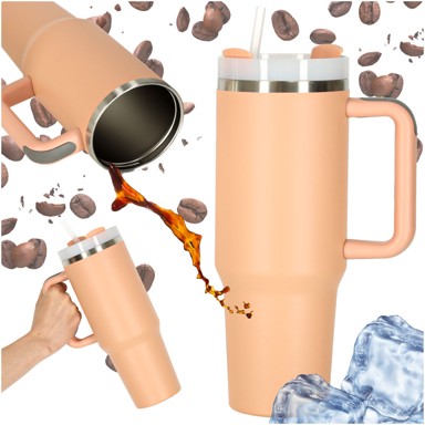 Termo šalica, termosica, 1200 ml, ružičasta