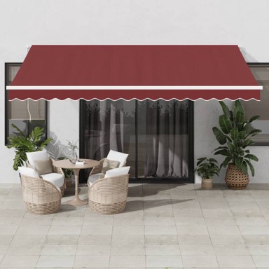 Tenda na automatsko uvlačenje s LED bordo 450x350 cm