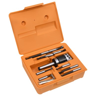 Set alata za bušenje MT3-F1-12 15-dijelni s glavom od 50 mm