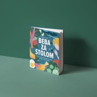 Knjiga Beba za stolom, plava  