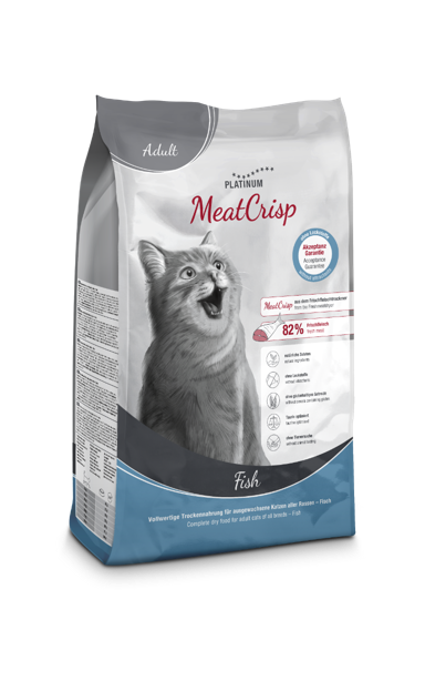 PLATINUM Hrana za mačke MeatCrisp Adult, riba, 1,5 kg