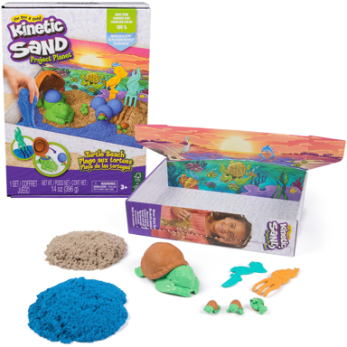KINETIC SAND Kreativni pijesak, Project Planet Turtle Beach