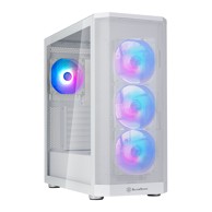 SILVERSTONE Kućište FARA 514X, mid tower, ATX, bijelo