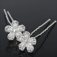 Ukosnica Rhinestone Flower