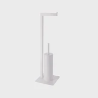 TENDANCE Držač WC papira i WC četke, metalni, bijeli
