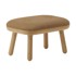 UMAGE Stolac Paff Low u prirodnoj boji/svjetlo smeđi