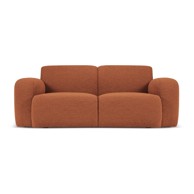 MICADONI HOME Smeđa sofa od bouclé tkanine 170 cm Molino, 170x95x72 cm