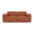 MICADONI HOME Smeđa sofa od bouclé tkanine 170 cm Molino, 170x95x72 cm