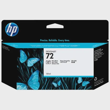 HP Tinta 72, 130 ml, foto crna
