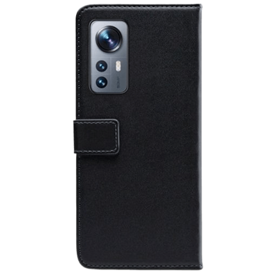 MOBILIZE PU kožna futrola tipa knjige za Xiaomi 12/12X, crna